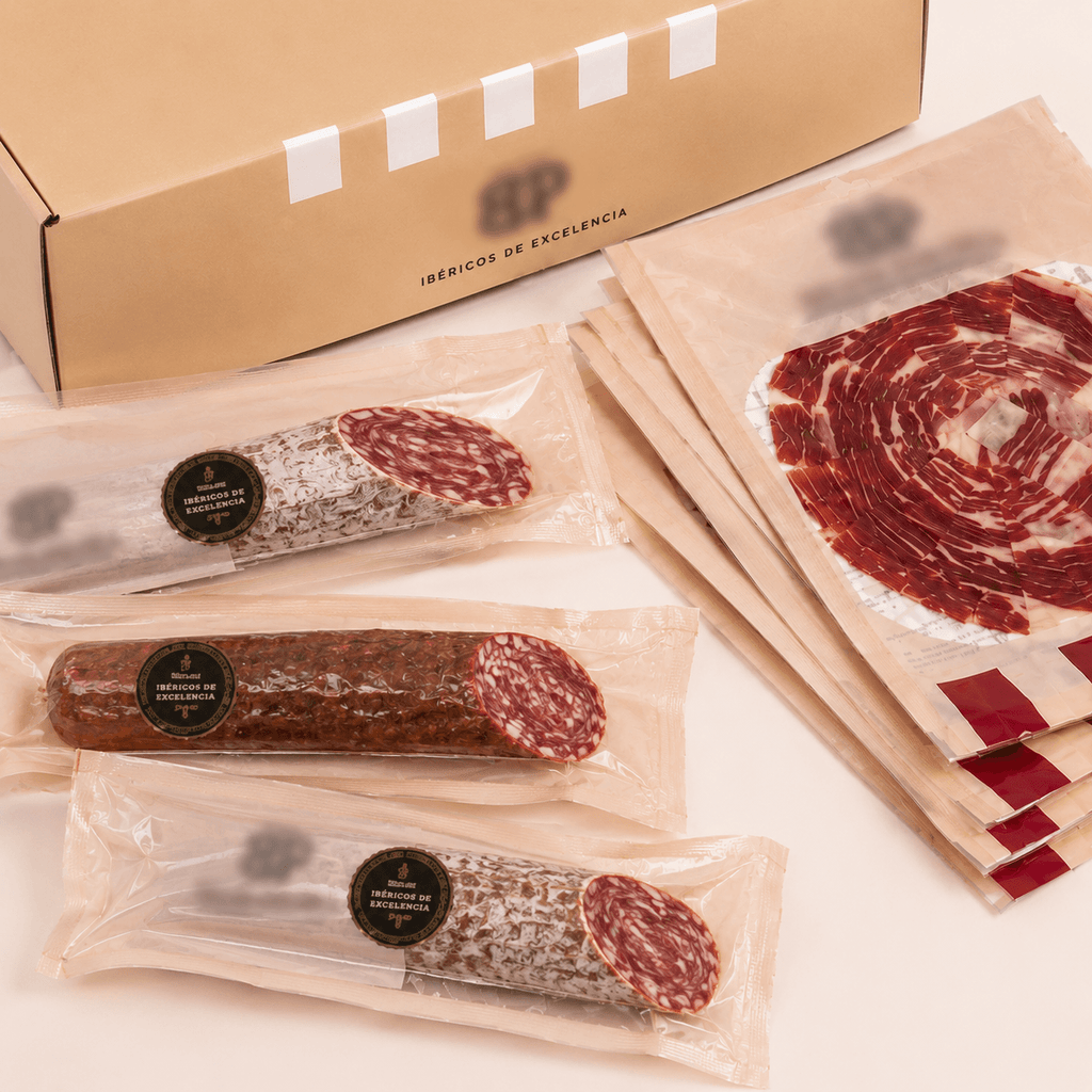Cesta de ibericos