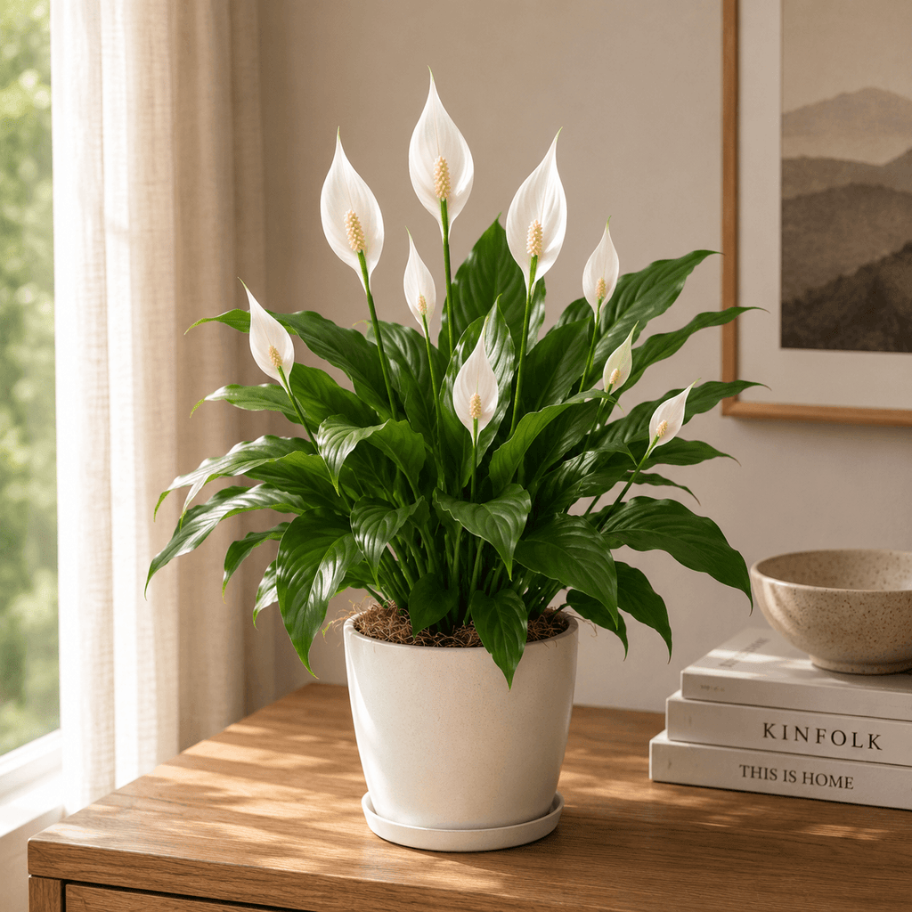 Spathiphyllum  (Lirio de la paz)