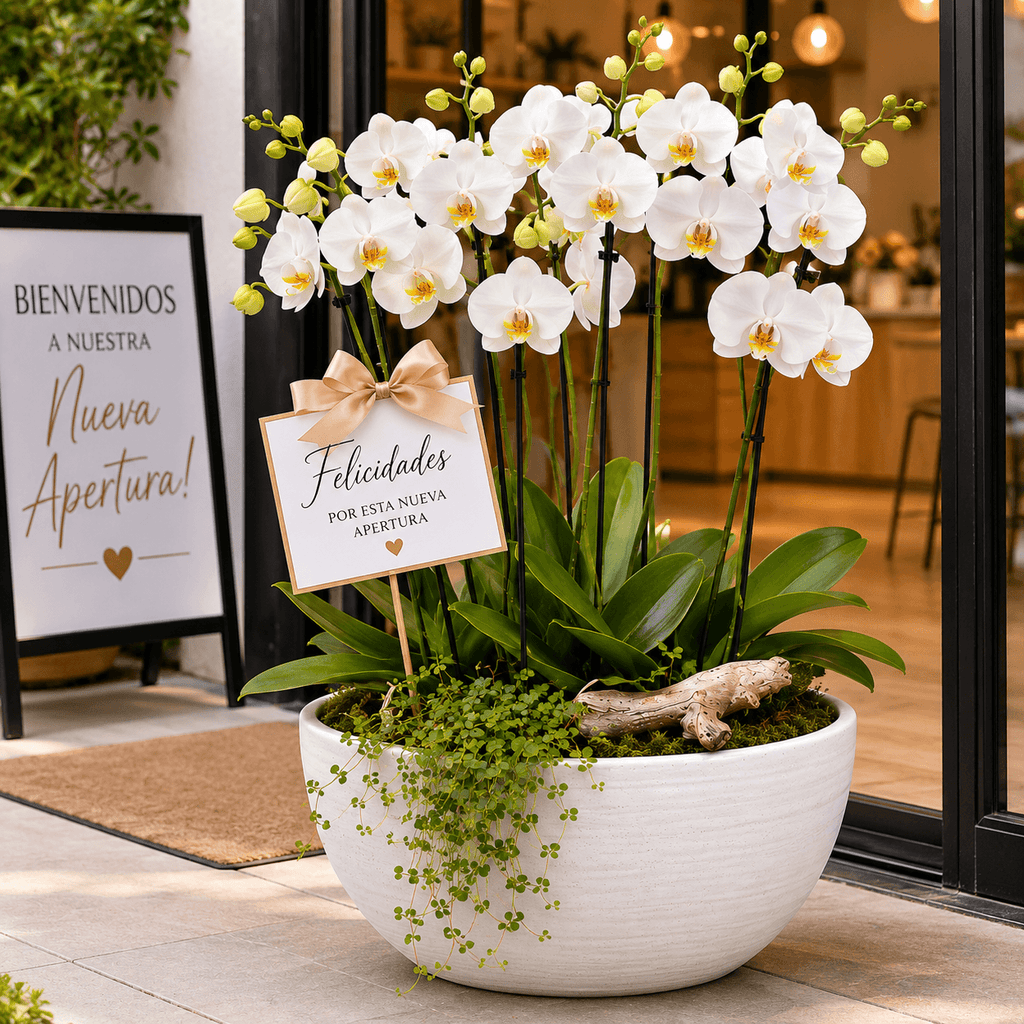 Composicion de orquideas XL
