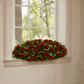 Manta de rosas rojas