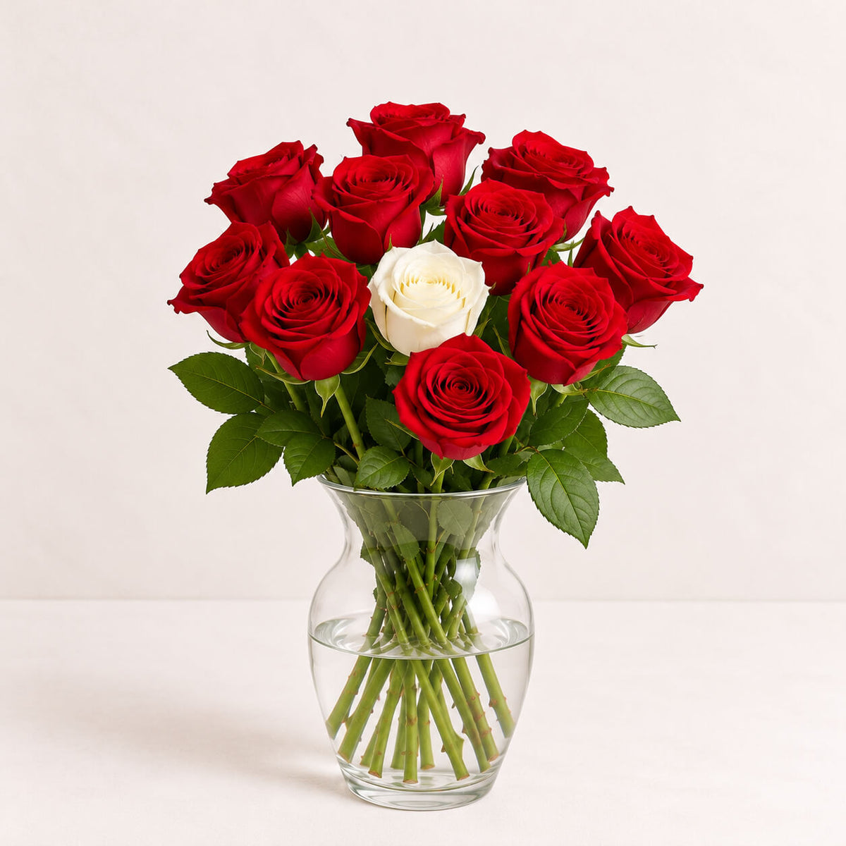 Pack de 10 rosas amor unico