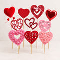Pick de corazon romantico