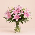 Ramo de lilium rosa