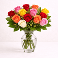 Ramo de 12 rosas mixto