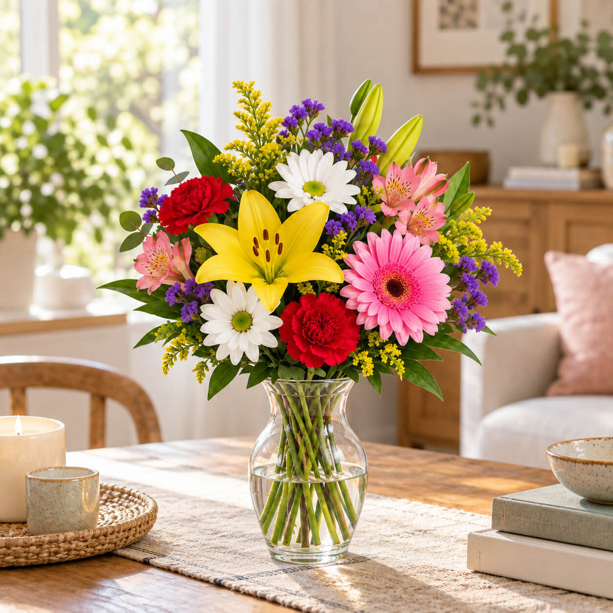 Ramo de flores variadas L