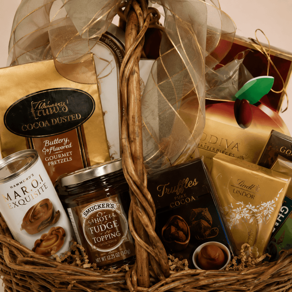 Cesta de chocolates
