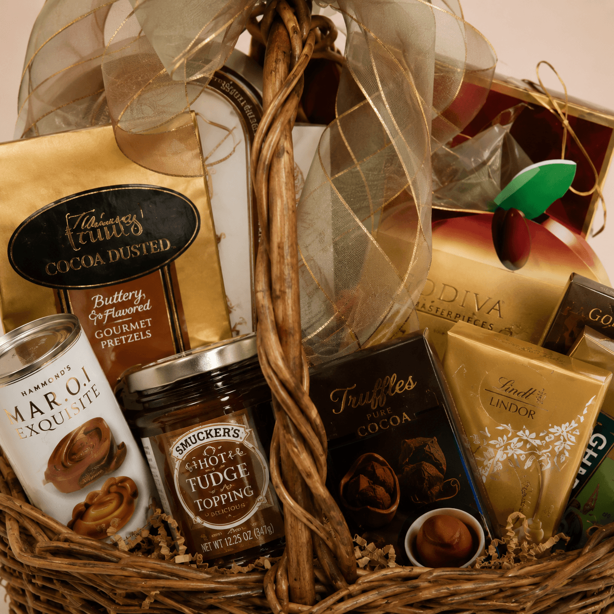 Cesta de chocolates