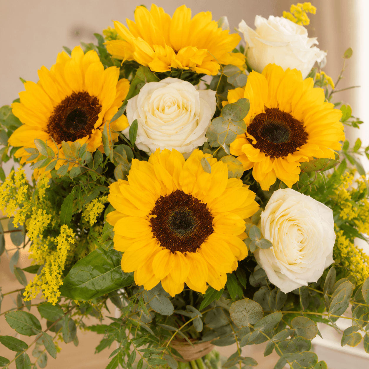 Ramo girasoles